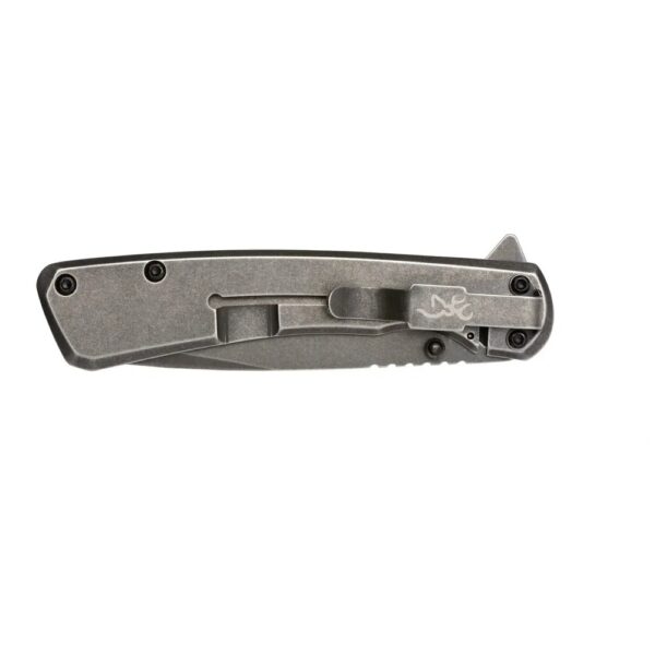 Navaja Browning Branded Rock Negra - 3220514 - Imagen 3
