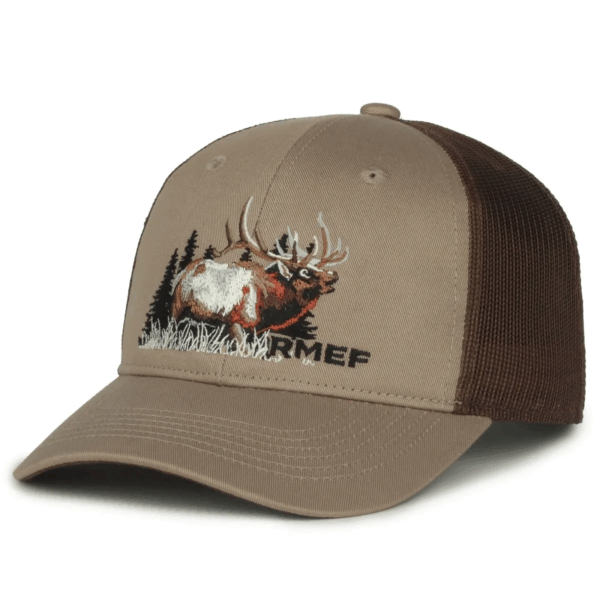 Gorra Outdoor Cap Alce Khaki -RMEF19 - Imagen 3