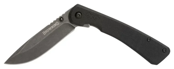Navaja Browning Branded Rock Negra - 3220514 - Imagen 2