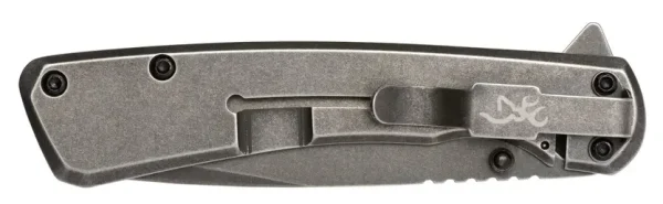 Navaja Browning Branded Rock Negra - 3220514 - Imagen 3