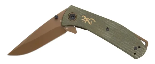 Navaja Browning Trailside Verde - 3220516B - Imagen 2
