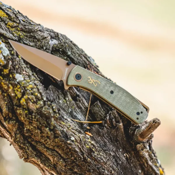 Navaja Browning Trailside Verde - 3220516B - Imagen 4