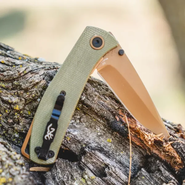Navaja Browning Trailside Verde - 3220516B - Imagen 5