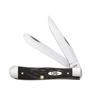 Navaja CASE Negra Jigged Trapper Ref 18221