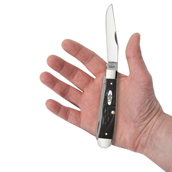 Navaja CASE Negra Jigged Trapper Ref 18221 - Imagen 3