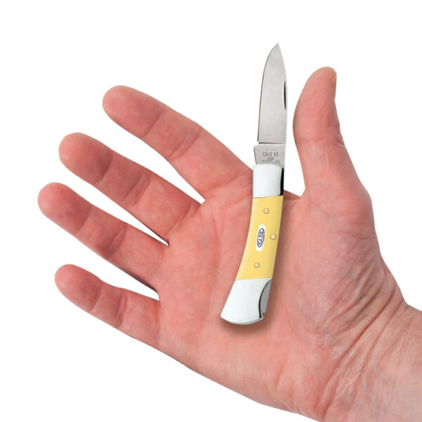 Navaja CASE Amarilla Smooth Lockback Ref 81089 - Imagen 3