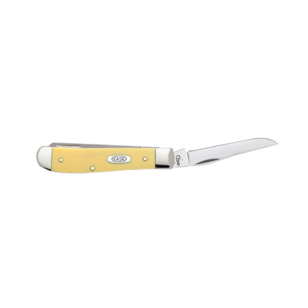 Navaja CASE Amarilla Smooth Mini Trapper Ref 80029 - Imagen 2